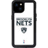 NBA Brooklyn Nets Standard - White iPhone 15 Plus Waterproof Case